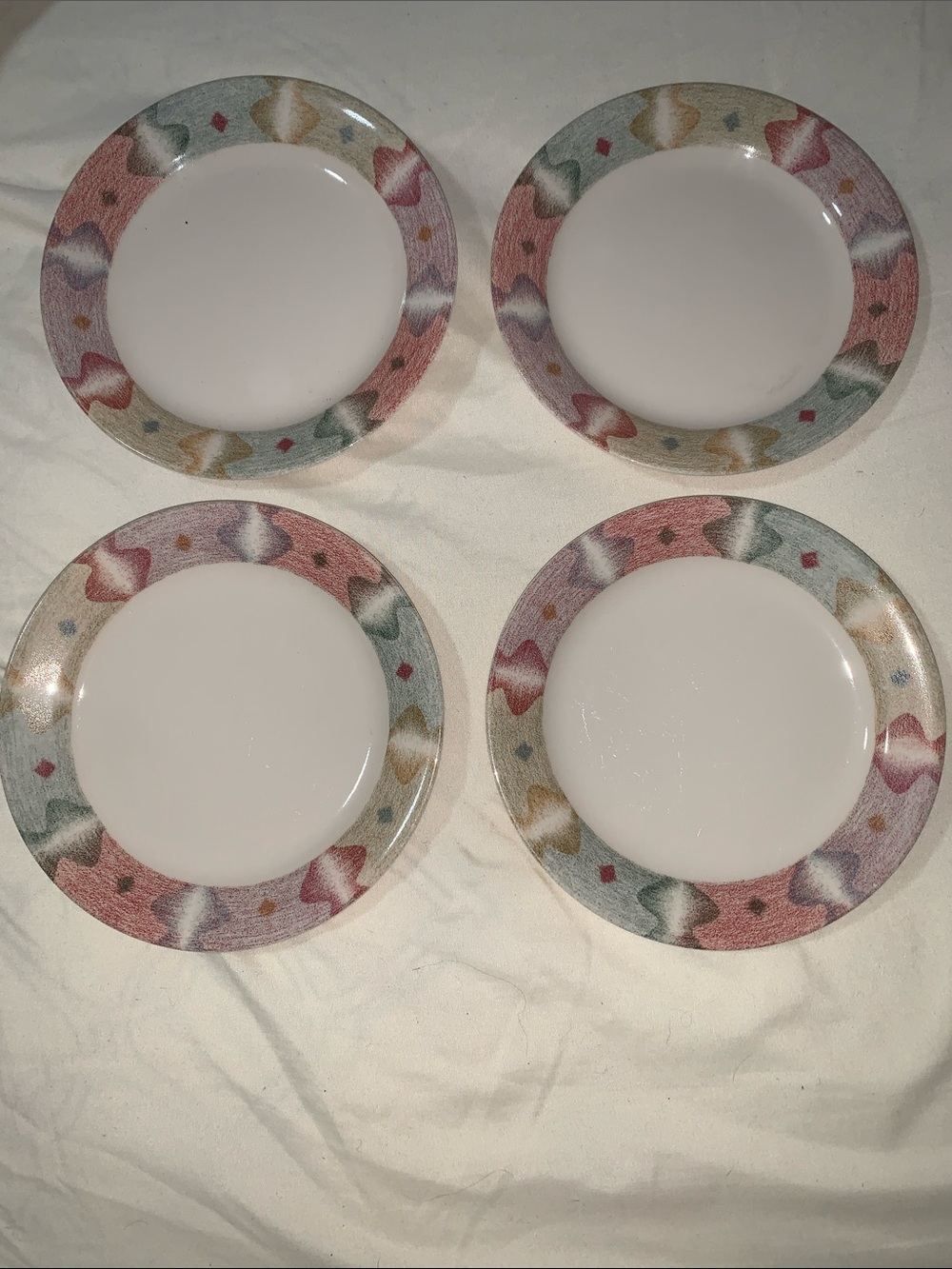 Corelle MIRAGE Bread and Butter Plates - Set of 4